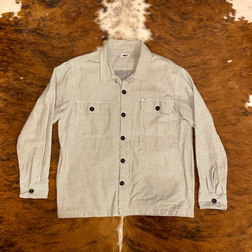 Obey Reason Twill Overshirt